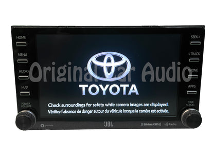 No Trim 2019 - 2020 Toyota RAV4 OEM JBL Navigation Gracenote XM HD Radio Receiver No Bezel