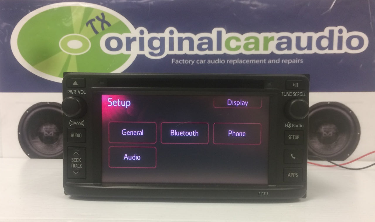 2012 2013 2014 Toyota Corolla OEM Radio CD Player Display Receiver
