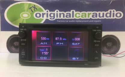 2012 2013 2014 Toyota Corolla OEM Radio CD Player Display Receiver