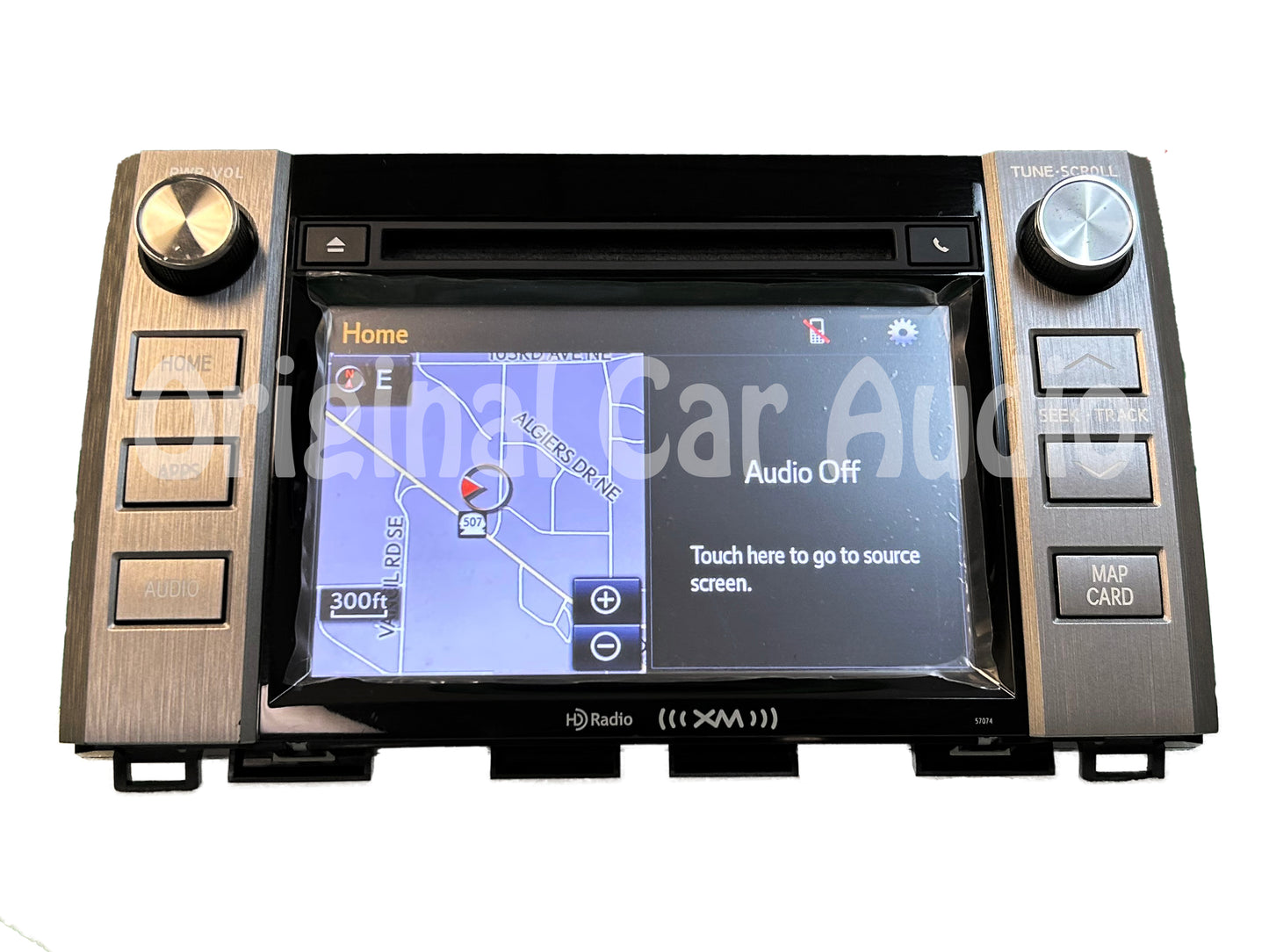 Refurbished 2014 2015 TOYOTA TUNDRA OEM Radio CD Player GPS NAVIGATION XM BLUETOOTH Touch Screen 57074, 510119, 57073