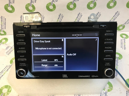 Refurbished 2018 - 2020 Sienna OEM JBL Navigation AM FM XM HD Gracenote Radio Receiver