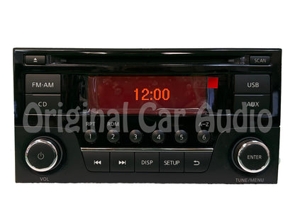 Refurbished 2014 - 2017 Nissan Sentra Versa OEM Single CD AM FM USB Radio Receiver