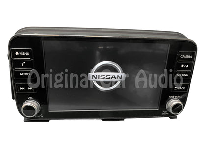 Refurbished 2020 - 2024 Nissan Kicks Versa OEM Touch Screen Multi Media Bluetooth Car Play Android Auto Radio Receiver - Analog