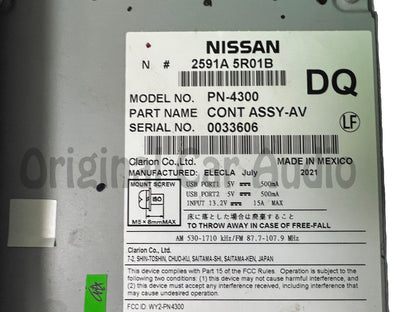 2020 - 2024 Nissan Kicks Versa OEM Touch Screen Multi Media Bluetooth Car Play Android Auto Radio Receiver - Analog
