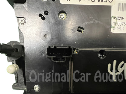2011 - 2015 Ford Explorer OEM 4" Radio Display Climate Control Panel Assembly ONLY W/Rear Controls