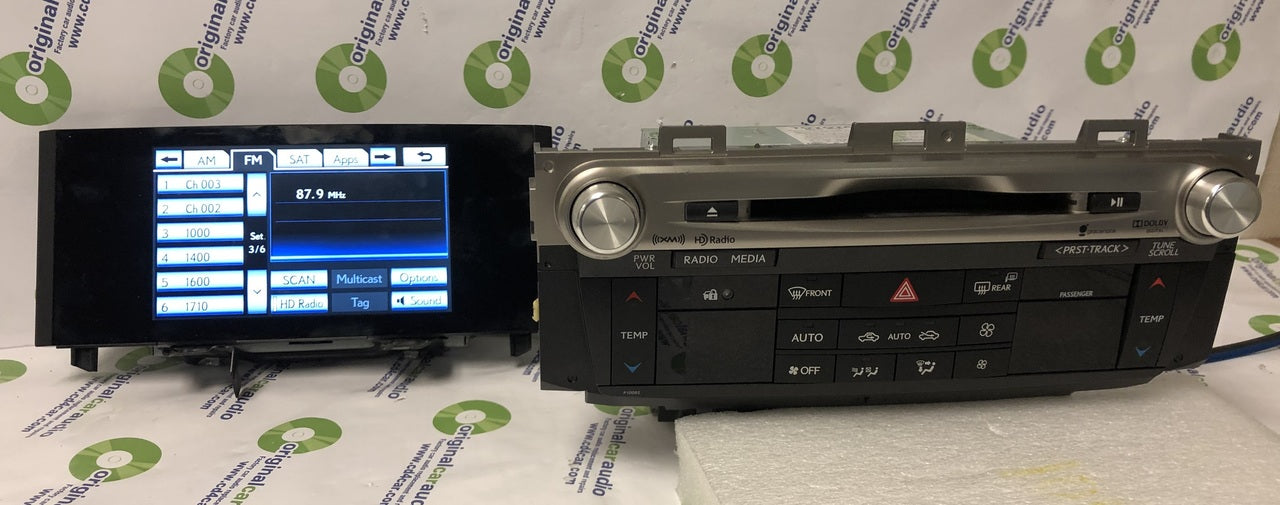 Refurbished 2013 - 2015 Lexus GS350 GS450H OEM Gracenote Navigation XM HD Radio Media Receiver