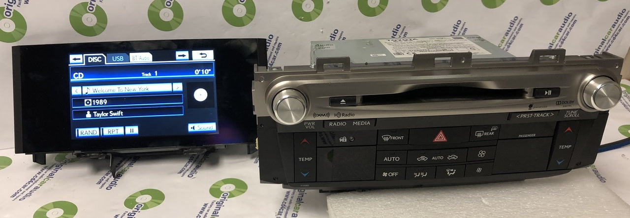 Refurbished 2013 - 2015 Lexus GS350 GS450H OEM Gracenote Navigation XM HD Radio Media Receiver