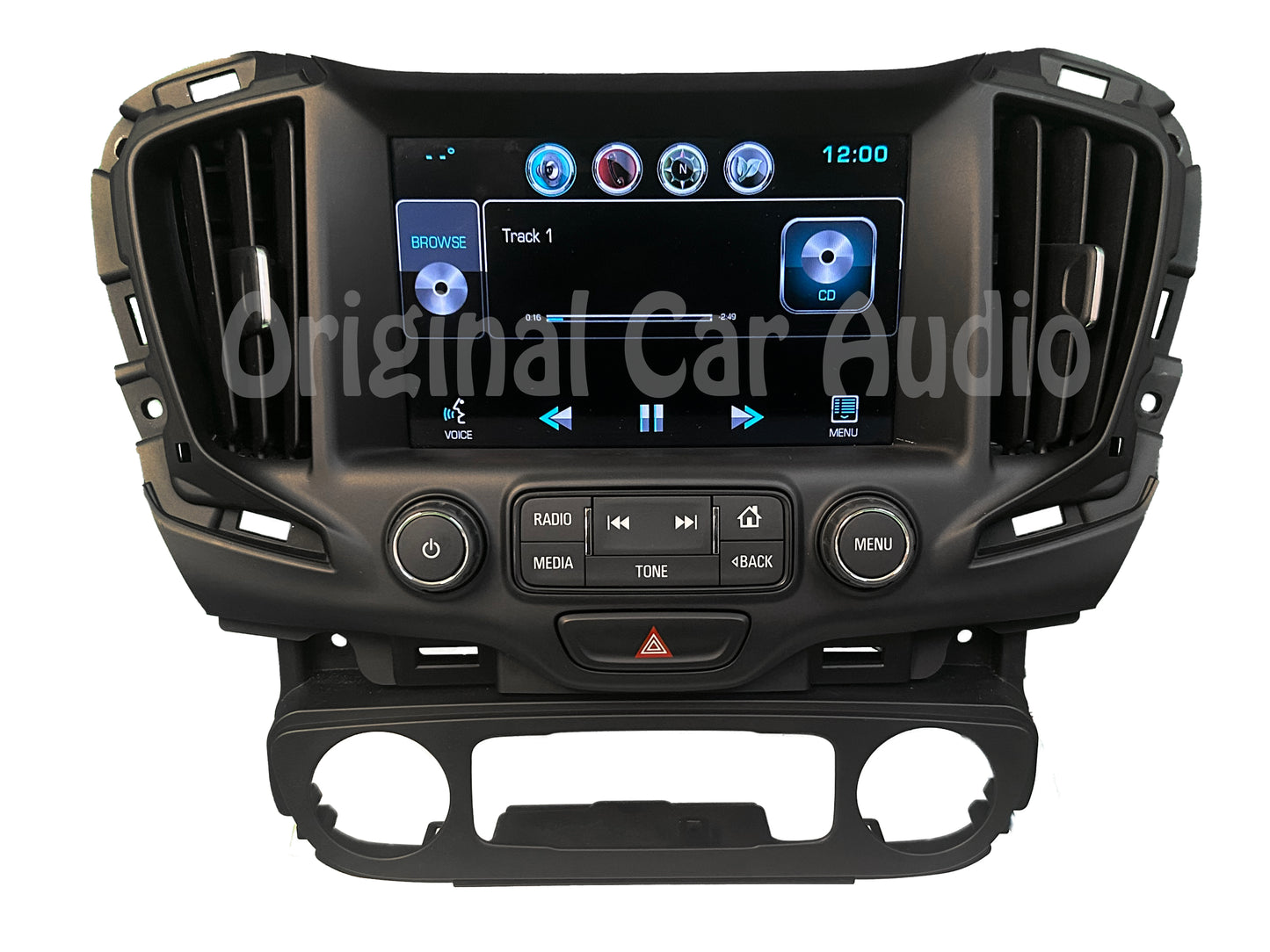 2018 - 2019 GMC Terrain OEM Climate Control Radio Display Screen 84299258