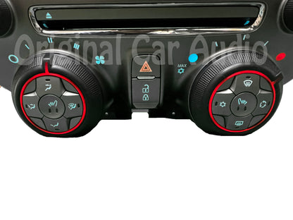 2010 - 2012 Chevrolet Chevy Camaro OEM Single Zone Climate Radio Control Panel With Heated Seats UYE