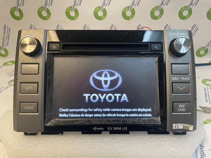 Refurbished 2014 2015 2016 2017 2018 2019 Toyota Tundra OEM Navigation Bluetooth MP3 CD XM HD Radio Receiver BLEMISHED