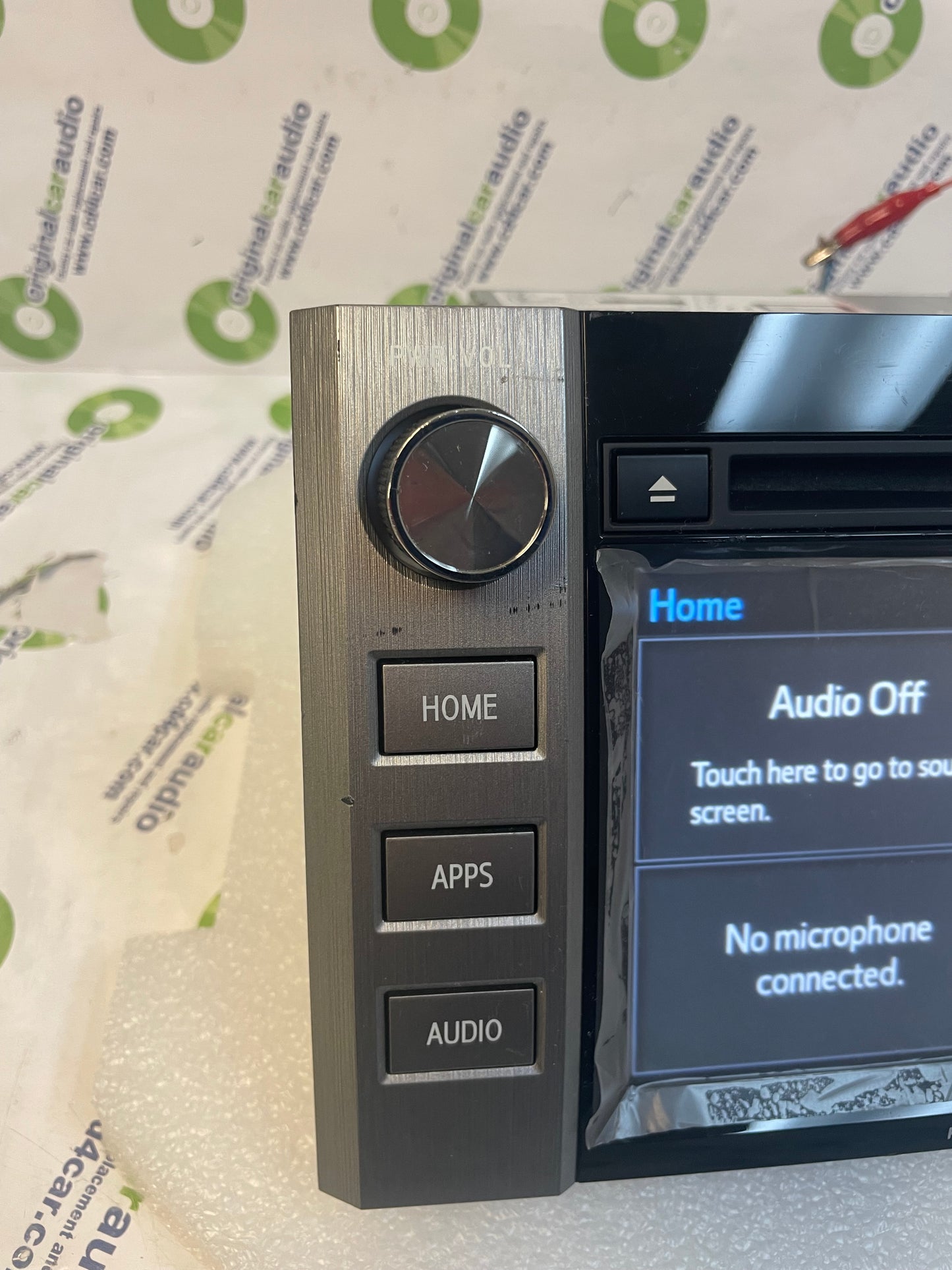 Refurbished 2014 2015 2016 2017 2018 2019 Toyota Tundra OEM Navigation Bluetooth MP3 CD XM HD Radio Receiver BLEMISHED