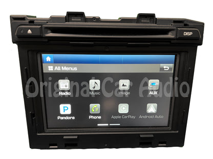 2016 - 2017 Hyundai Sonata Hybrid OEM Touch Screen Single CD Apple Carplay Android Auto Multi Media Radio Receiver