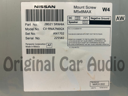 Refurbished 2018 - 2023 Nissan Kicks Versa OEM Display Audio Multi Media Bluetooth Radio Receiver