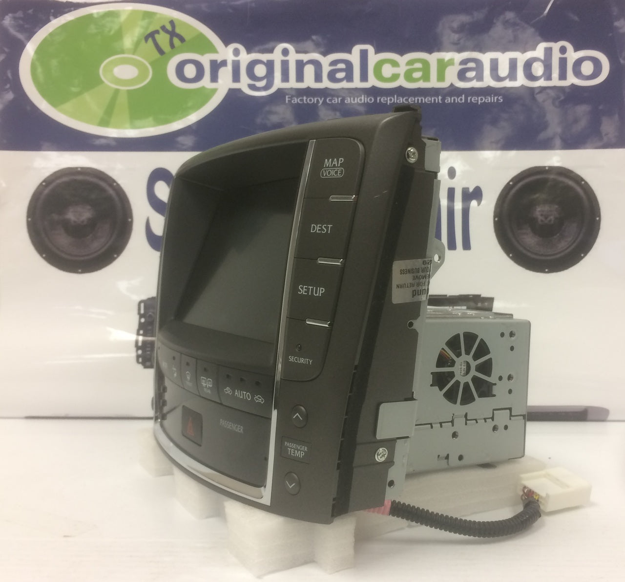 Refurbished 2010 2011 2012 Lexus IS250 IS350 OEM Navigation GPS and Display Screen Climate Control