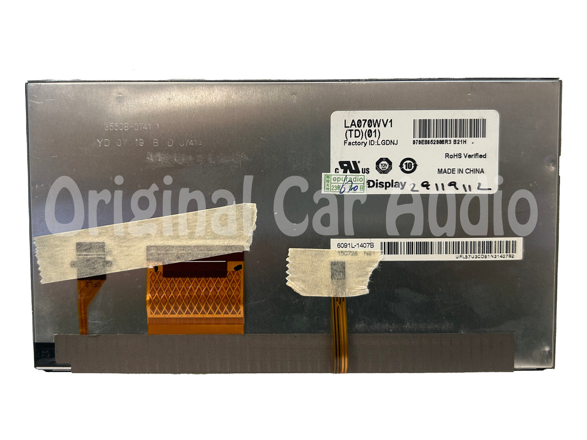 New Toyota Replacement 7 inch LCD display Touch Screen OEM