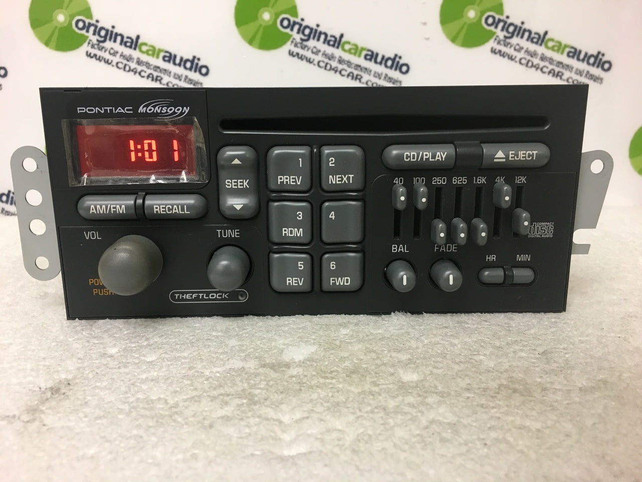 REMANUFACTURED 1996 1997 1998 1999 2000 2001 2002 GMC Pontiac Grand Prix Firebird Radio and CD  Player 98 99 00 01 02