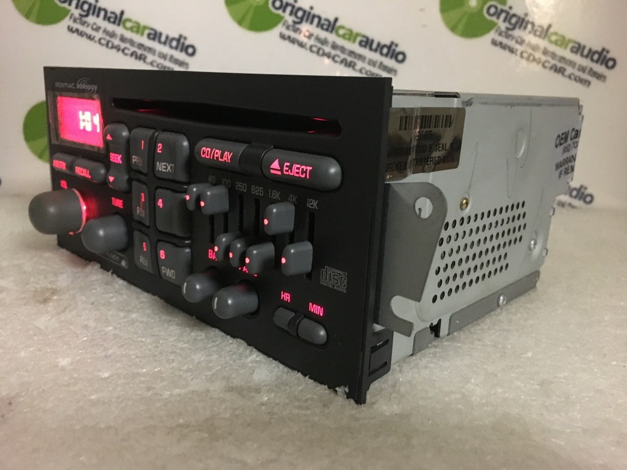 REMANUFACTURED 1996 1997 1998 1999 2000 2001 2002 GMC Pontiac Grand Prix Firebird Radio and CD  Player 98 99 00 01 02