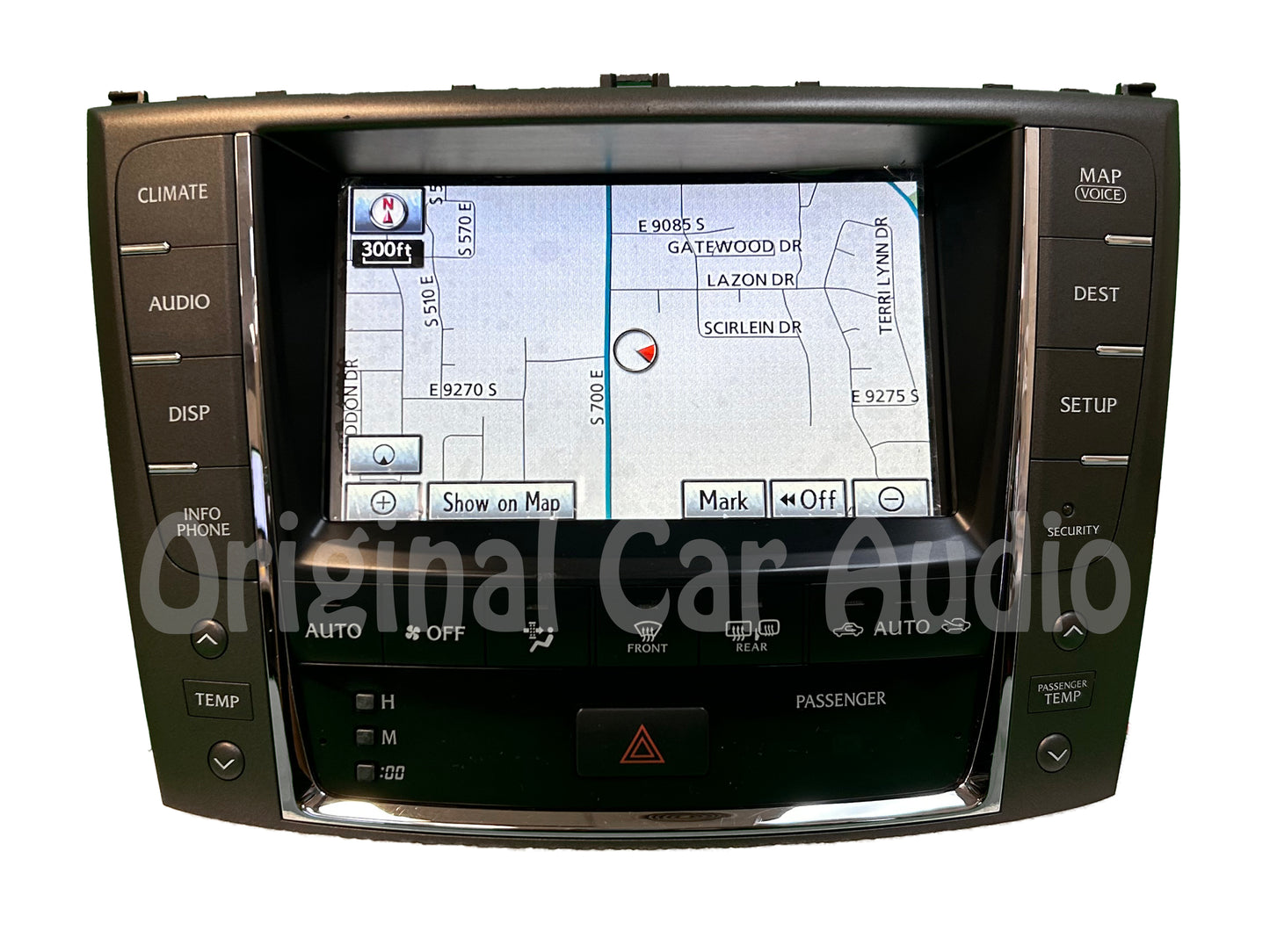 Refurbished 2010 2011 2012 Lexus IS250 IS350 OEM Navigation Unit and Display Screen