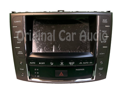 Refurbished 2010 2011 2012 Lexus IS250 IS350 OEM Navigation Unit and Display Screen