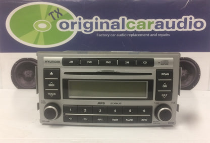 2007 2008 Hyundai Santa Fe OEM AM FM Radio MP3 Satellite Stereo CD Player Receiver