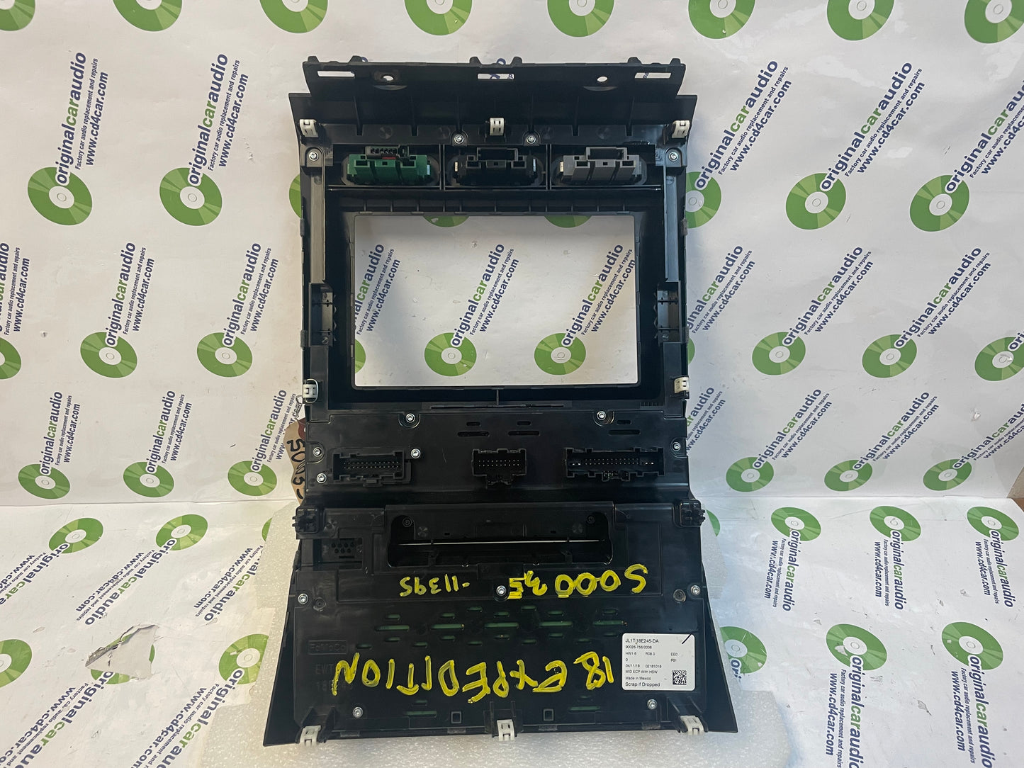 2018 - 2019 Ford Expedition OEM 8' Touch Screen Display Dual Climate Heater AC Radio Control Panel Bezel