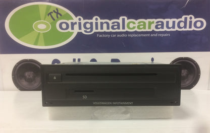 2015 2016 VW Volkswagen Golf OEM Delphi Control Unit Radio Bluetooth SD Card CD Player BLEMISHED