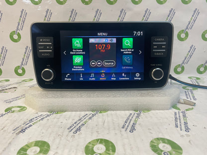 19-20 Nissan Leaf AM FM XM OEM Radio Receiver Navigation Touch Screen Display