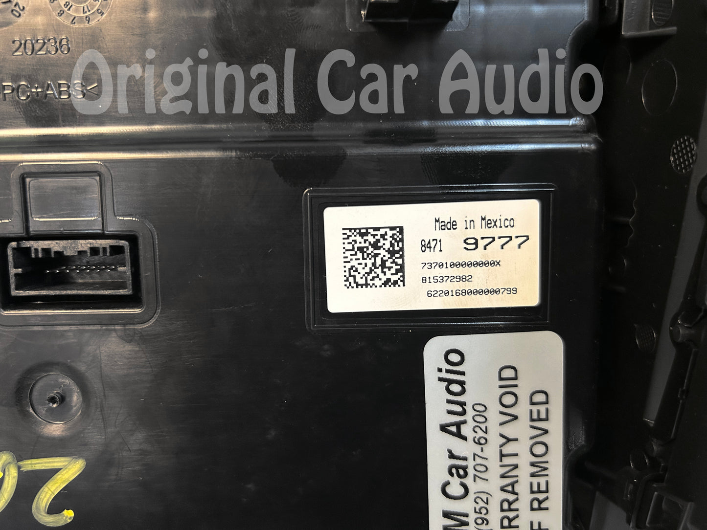 2019 - 2021 Chevrolet GMC Canyon Colorado OEM Multi Media Display Touch Screen W/ Vents A/C Control
