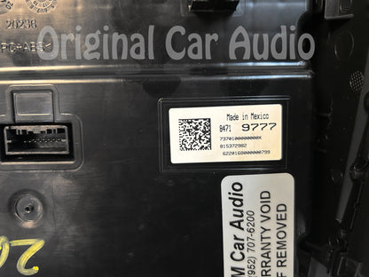2019 - 2021 Chevrolet GMC Canyon Colorado OEM Multi Media Display Touch Screen W/ Vents A/C Control