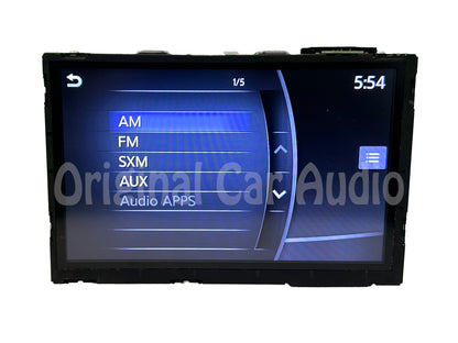 2014 - 2016 Infiniti Q50 OEM Radio Media Information Display Touchscreen