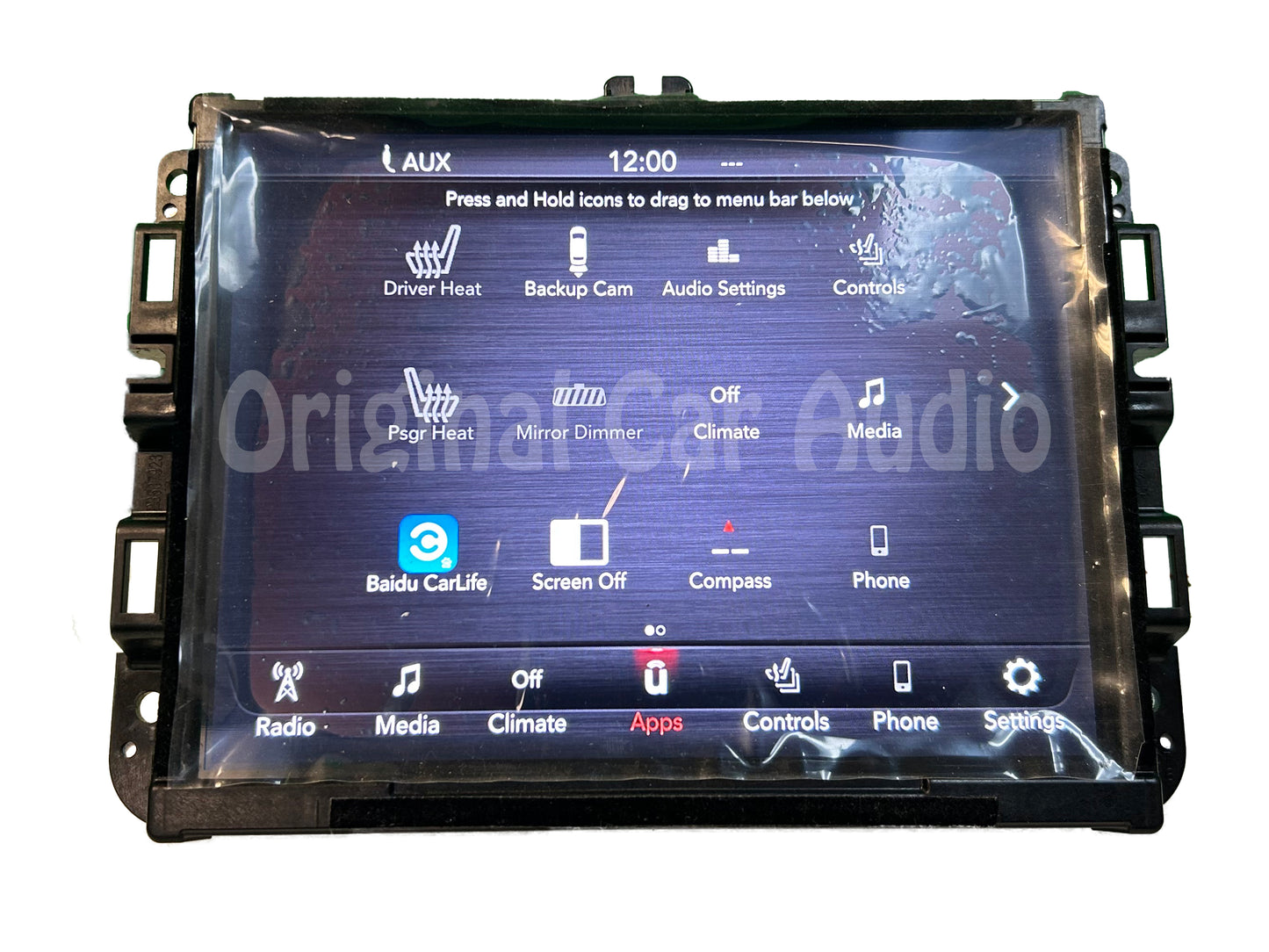 Refurbished 2019 Ram Truck 1500 OEM AM FM Radio Touch Screen 8.4" VP2_8.4 DT SXM