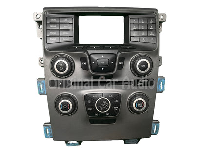 2013 - 2014 Ford Edge OEM 4" Radio Display Dual Zone Climate Control Panel Bezel FACEPLATE ONLY