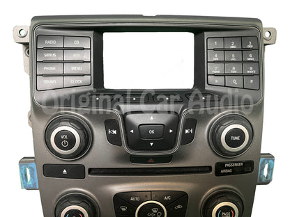 2013 - 2014 Ford Edge OEM 4" Radio Display Dual Zone Climate Control Panel Bezel FACEPLATE ONLY