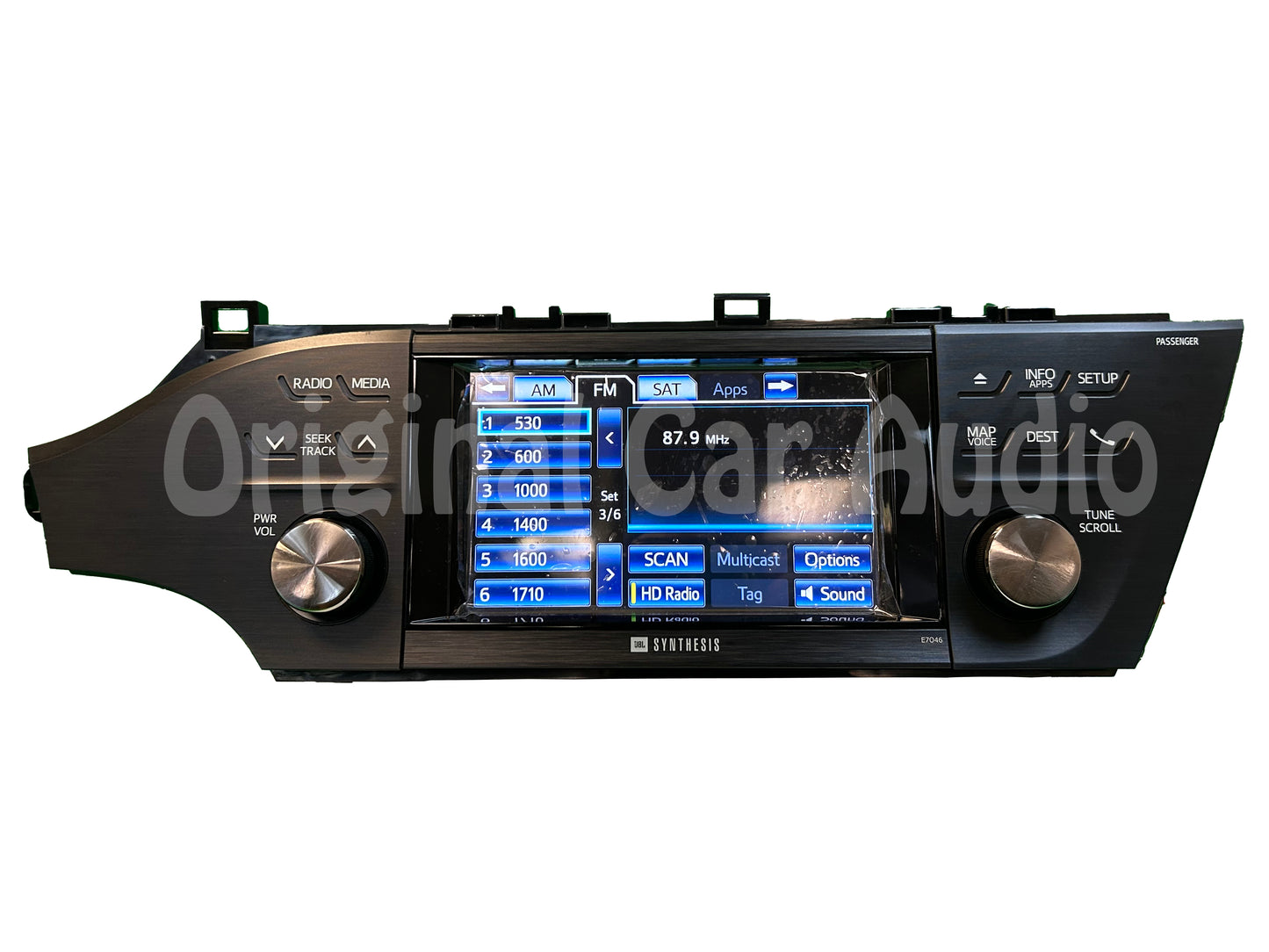 Refurbished 2013 - 2016 Toyota Avalon OEM JBL GPS Navigation Bluetooth MP3 AM FM SAT Radio
