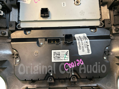 19 - 22 Dodge Ram 1500 Pickup OEM Navigation Center Stack 8.4" Touch-Screen Radio A/C BEZEL