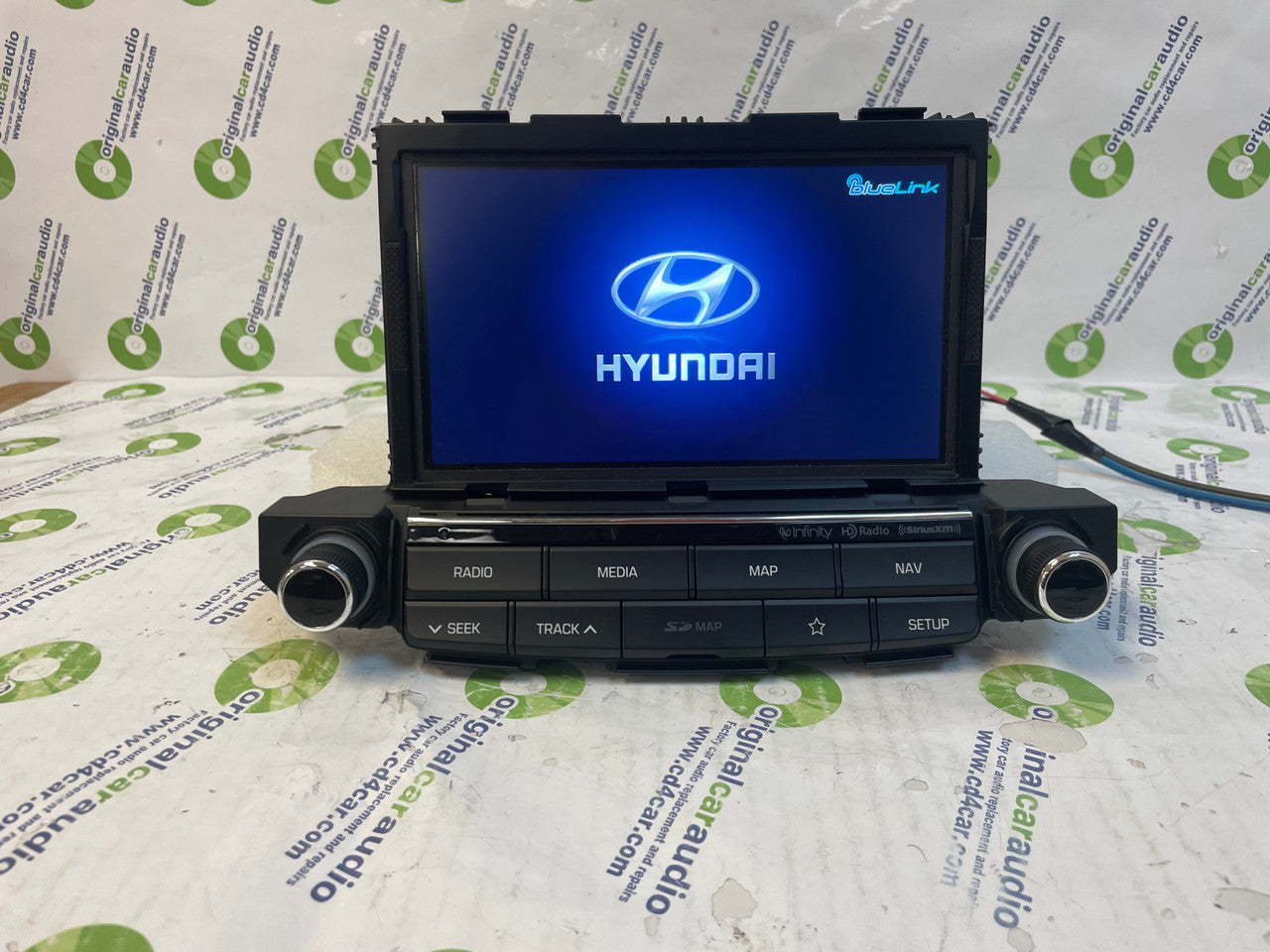 Refurbished 2015-2018 Hyundai Tucson Infinity Audio GPS Navigation AM FM XM Multimedia Radio Receiver