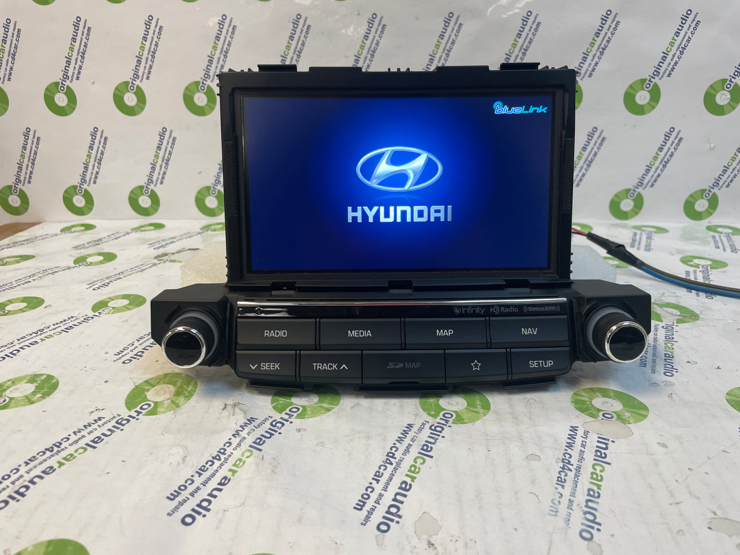 2015-2018 Hyundai Tucson Infinity Audio GPS Navigation AM FM XM Multimedia Radio Receiver