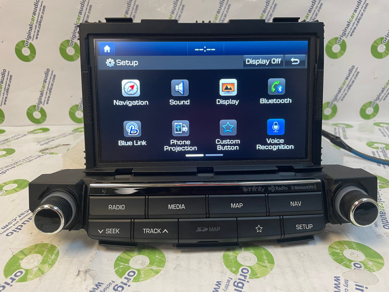 Refurbished 2015-2018 Hyundai Tucson Infinity Audio GPS Navigation AM FM XM Multimedia Radio Receiver