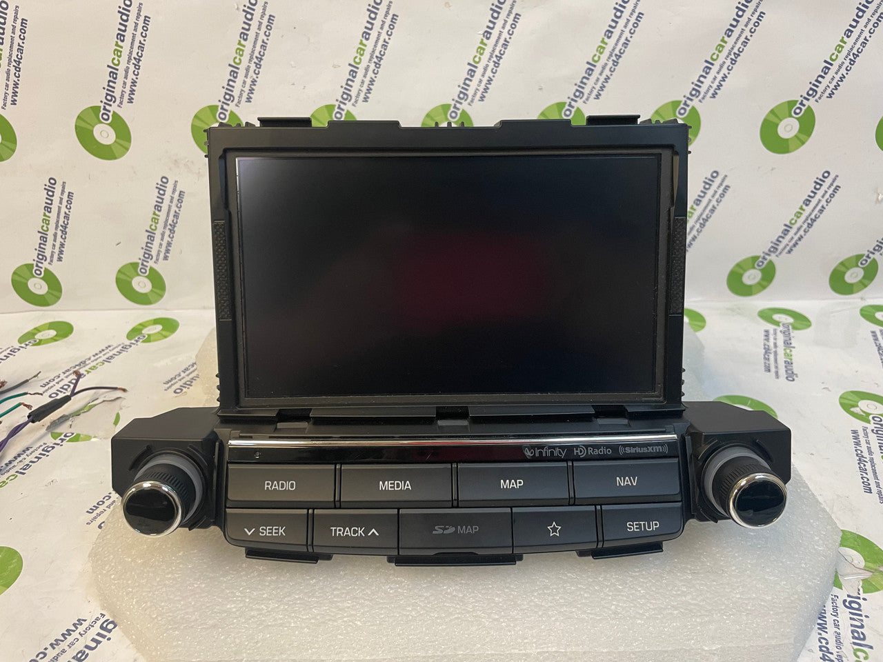 Refurbished 2015-2018 Hyundai Tucson Infinity Audio GPS Navigation AM FM XM Multimedia Radio Receiver