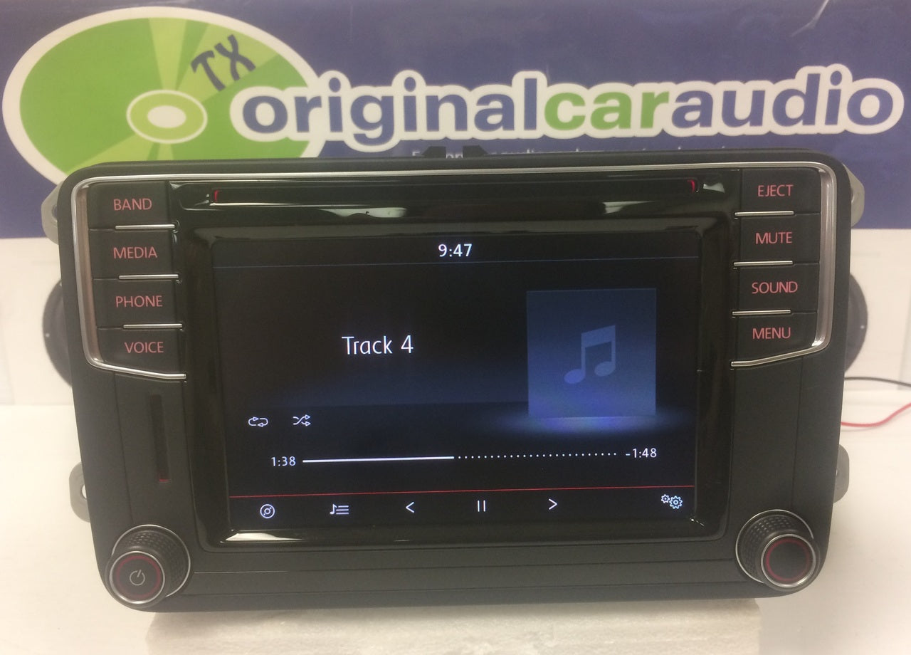 2016 - 2017 VW Volkswagen Jetta Passat OEM AM FM Radio Display Non Navigation CD Player