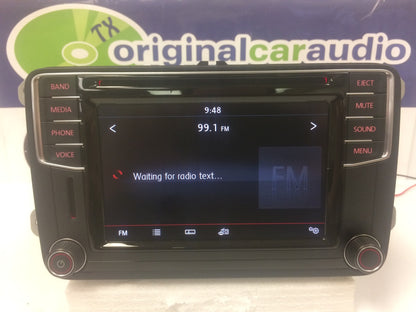 2016 - 2017 VW Volkswagen Jetta Passat OEM AM FM Radio Display Non Navigation CD Player BLEMISHED