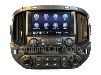 2019 - 2021 Chevrolet GMC Canyon Colorado OEM Multi Media Display Touch Screen W/ Vents A/C Control