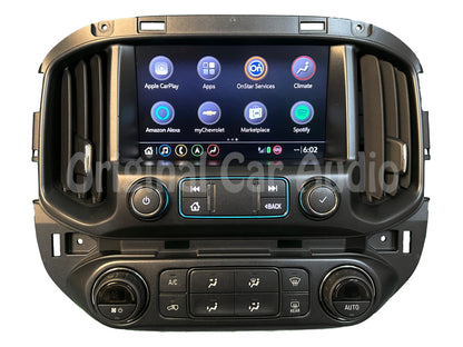 2019 - 2021 Chevrolet GMC Canyon Colorado OEM Multi Media Display Touch Screen W/ Vents A/C Control