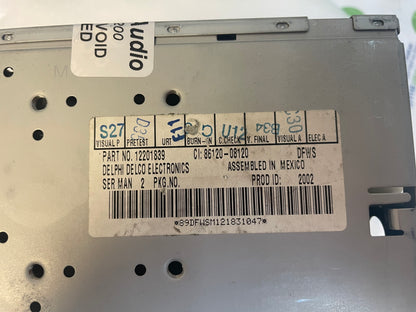 Reman Toyota Camry Sequoia Tundra Sienna JBL Radio Tape and CD Player