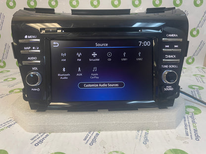 2018 - 2020 Nissan Murano OEM Touch Screen Multi Media Radio Receiver