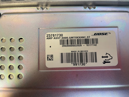 2012 - 2014 GMC Yukon 1500 Audio BOSE Amplifier
