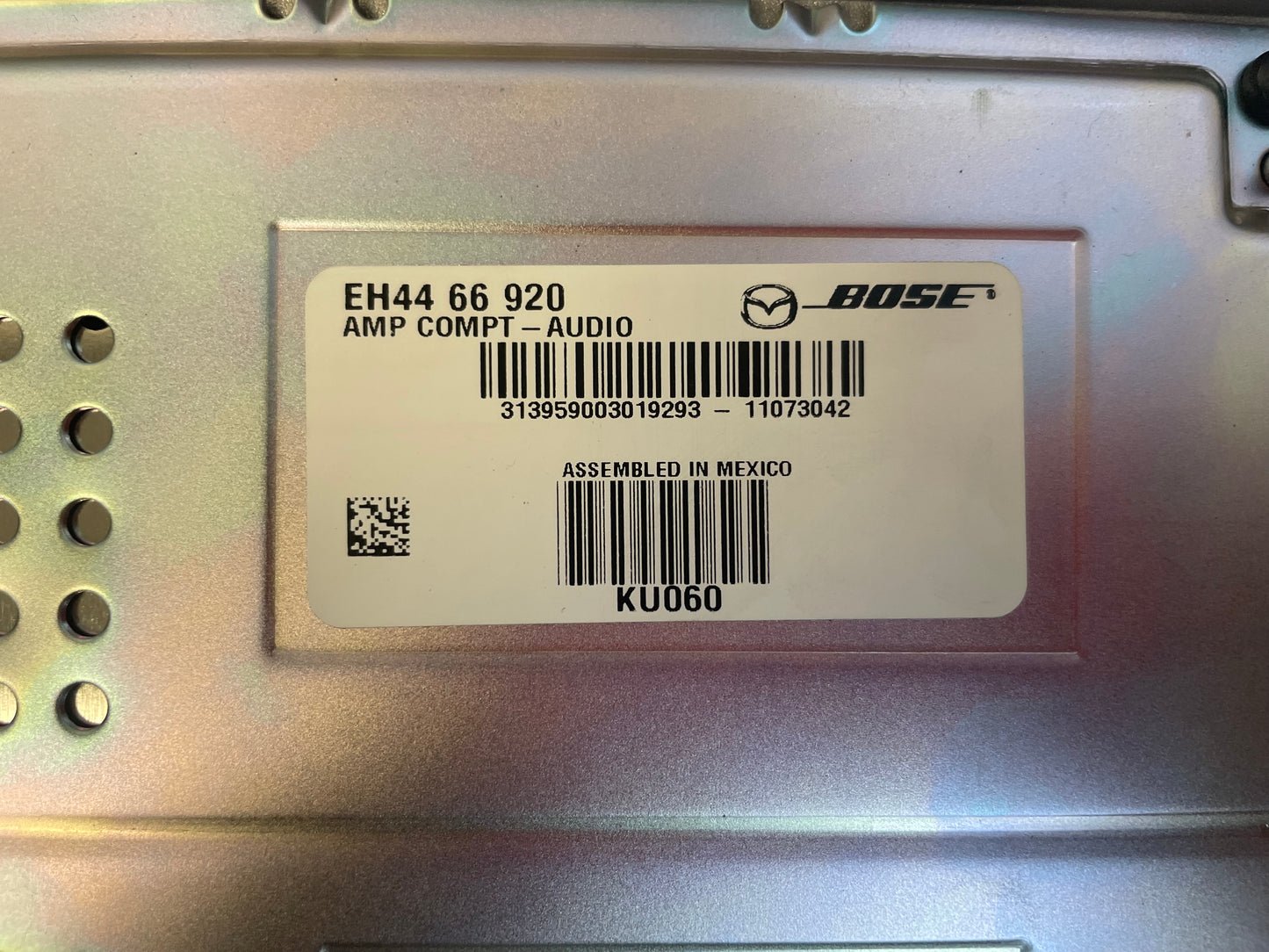2010 - 2012 Mazda CX-7 Bose Audio Amplifier Amp