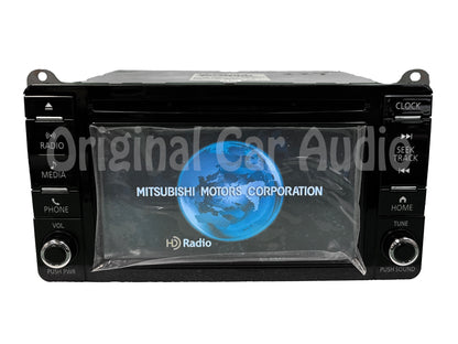 Refurbished 2016-2017 Mitsubishi Outlander Lancer OEM AM FM Radio Receiver CD Player Touch Screen Display