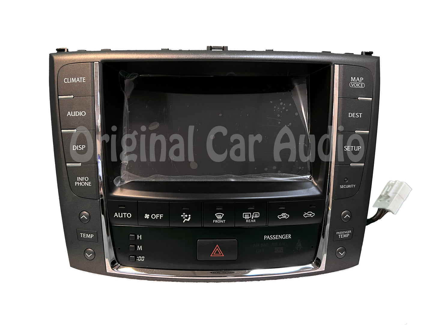 Reman 2010 - 2012 Lexus IS250 IS350 OEM Navigation Radio Climate Control Display Screen