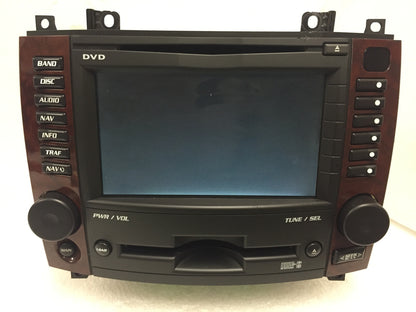 Cadillac Navigation BOSE Radio 6 Disc CD Changer MP3 Wood Trim